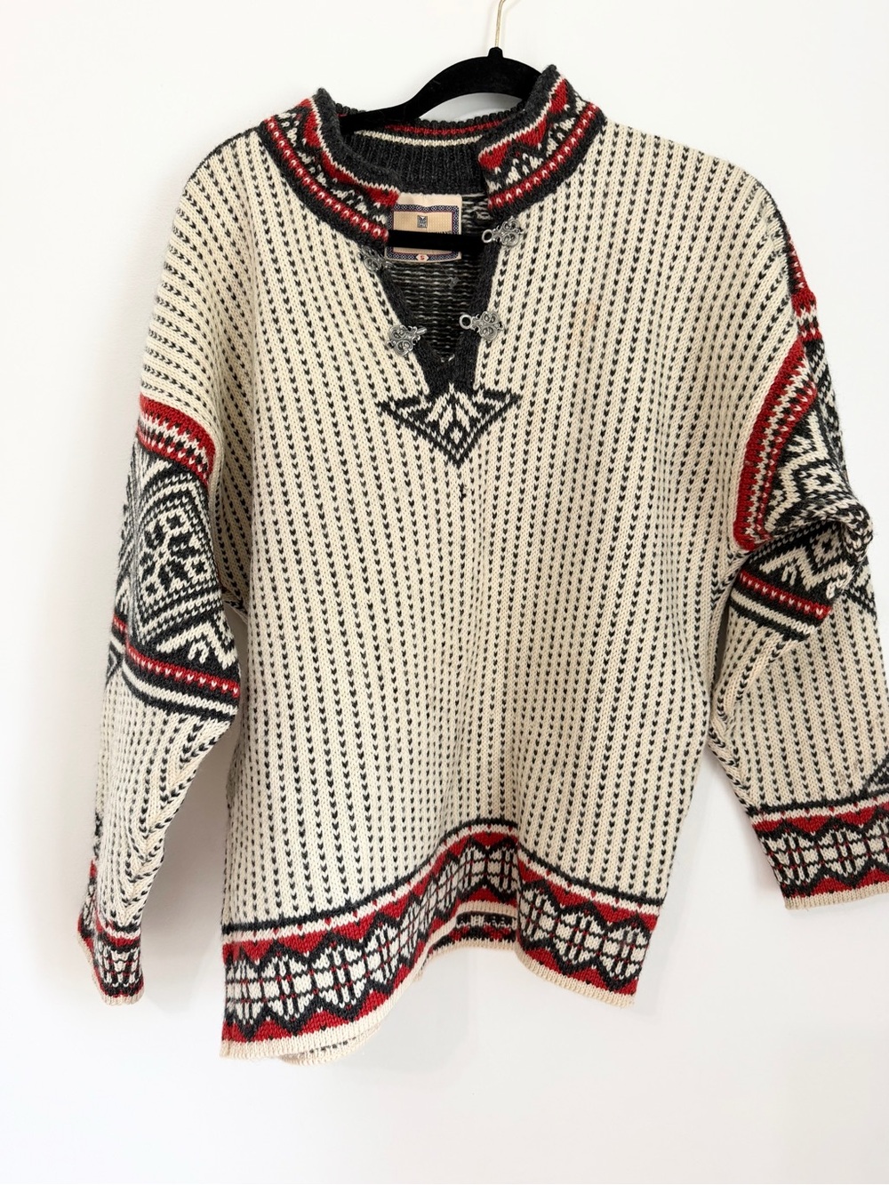 Dale of Norway Dale Classic Sweater small Pure Wool Heavy women
